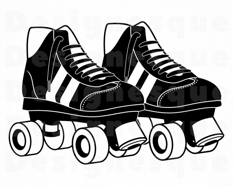 Retro Roller Skates SVG Roller Skating Svg Roller Skates | Etsy