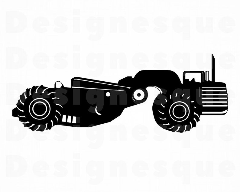 Scraper Truck SVG Truck SVG Heavy Truck Svg Truck Clipart Etsy