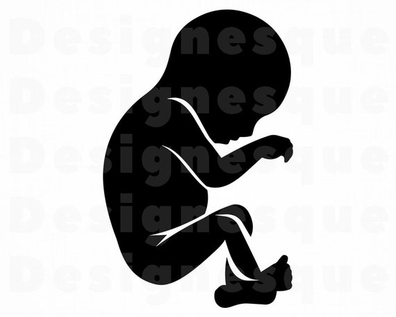 Download Fetus Svg Baby Svg Newborn Svg Baby Clipart Baby Files For Etsy