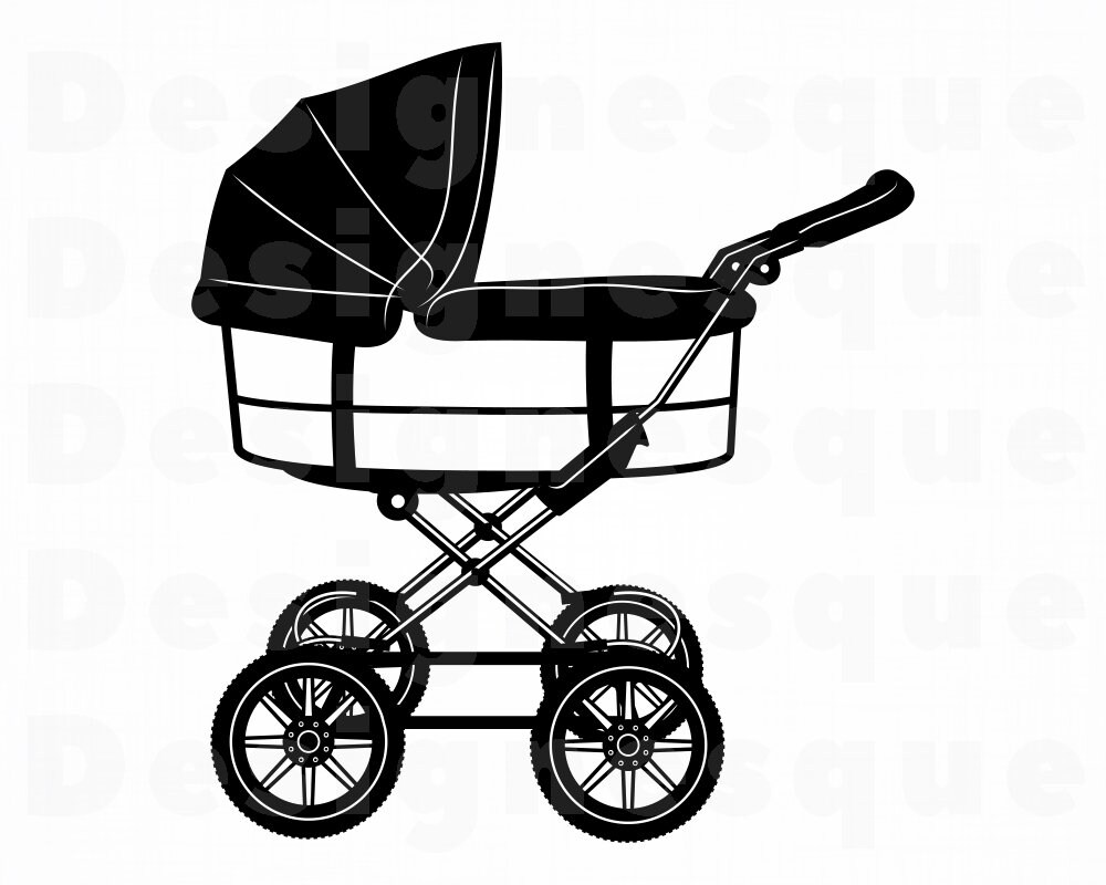 Download Stroller 7 Svg Stroller Carriage Svg Baby Carriage Svg Etsy