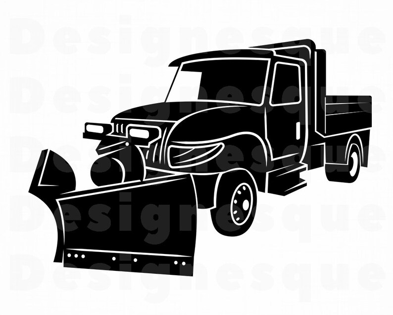Download Snow Truck 6 SVG Snowplow SVG Snow Svg Winter Svg Snow | Etsy