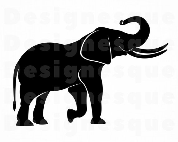 Download Elephant 2 Svg Elephant Svg Elephant Clipart Elephant Cut Etsy