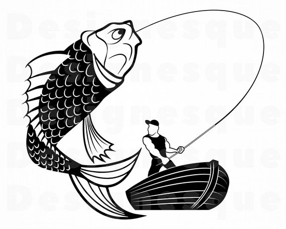 Free Free Fishing Man Svg 357 SVG PNG EPS DXF File