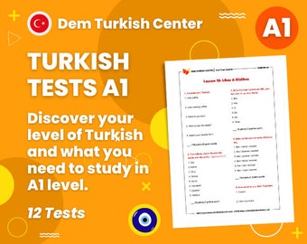 Testen Sie Ihr Türkisch A1 | Türkisch Sprachunterricht | Sprachen lernen
