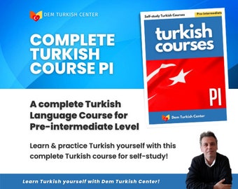 Complete Turkish Course PI | Turkish Books & Lessons | Turkish Language