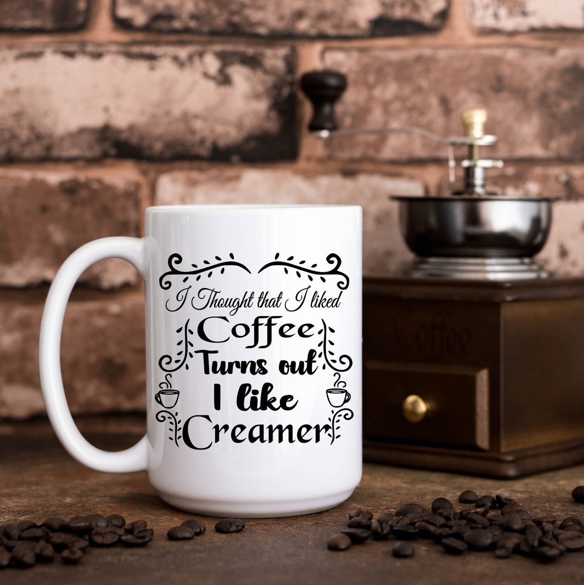 Download I thought I liked coffee turns out I like creamer PNG & SVG | Etsy