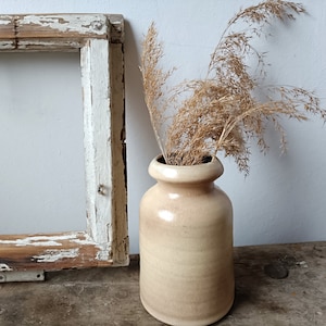 Vintage vase, Töpferhof Römhild vase, vintage ceramic vase, vase 50s 60s, mid century vase, earth tone vase, made in GDR, East Germany