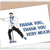 Just Because Card, Printable Greeting Card, Note Card, Floral Card ...