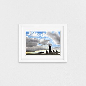 Albany Skyline, druckbare Wanddekoration, Albany New York, Aquarell Druck, Das Ei, Skyline Silhouette, Corning Tower, Albany Architektur