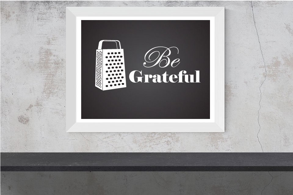 Be Grateful Printable Wall Decor - Etsy