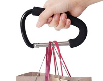 Nuovo accessorio per passeggino per carrozzina con gancio per la spesa per bagagli Clippasafe Big Bag Clip