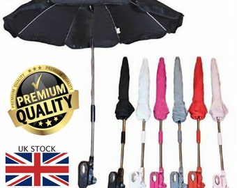 New Baby Pesci Universal Sun Rain Umbrella Pram Pushchair Canopy Parasol Shade