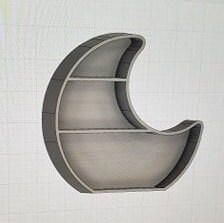 unfinished cresent moon shelf unfinished cresent moon shelf