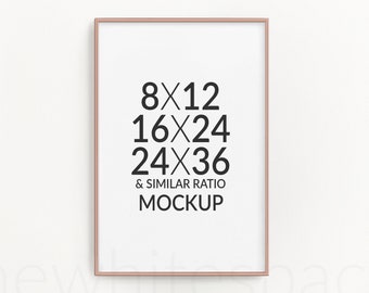 Download Copper Frame Mockup,Stock Photo,Mockup,Bronze Frame ...