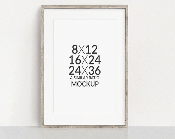 Frame MockupFrameprint Mockup8x12 Frame Mock Upwall Art Mockupposter