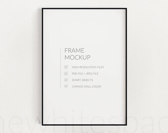 Download Mockup Frame Frame Mockup Poster Mockup Psd Modern Mockup Thin Minimal Frame Clean Mockup Smart Object Print Mockup Art Display Mockup Psd Psd Templates Envelope PSD Mockup Templates