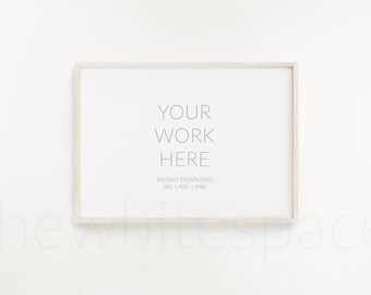 Blank Frame Mockup Etsy