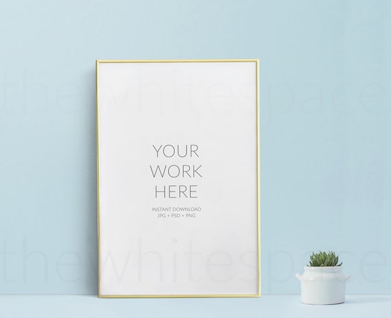 Gold Frame Mockup 8x12 Frame Mockupbranding Poster Mockupsmockup Gold Frame Mockup 8x12 Frame Mockupbranding Poster Mockupsmockup