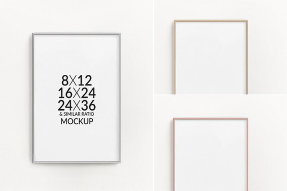 Customizable Mockupframe Mockupprint Mockupmetal Frame Mockupwall Art Mockupmockups Psd