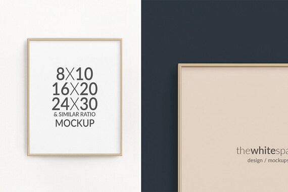 Frame Mockupposter MockupFramemockupframe Mock Upprint Mockup8x10 Frame Mockupgold