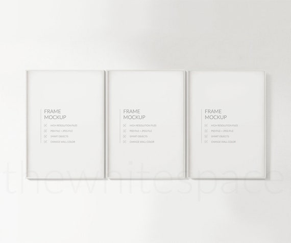 Art Mockup Photo Mockup Poster Frame Mockup Illustration Mockupminimalist