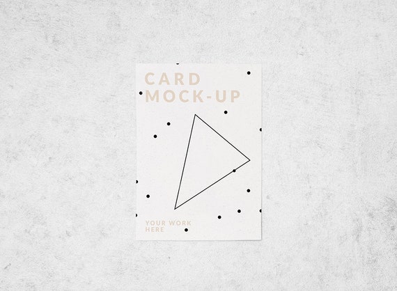 4x6 Greeting Card Mockupwhite Postcard Mockupcard Etsy