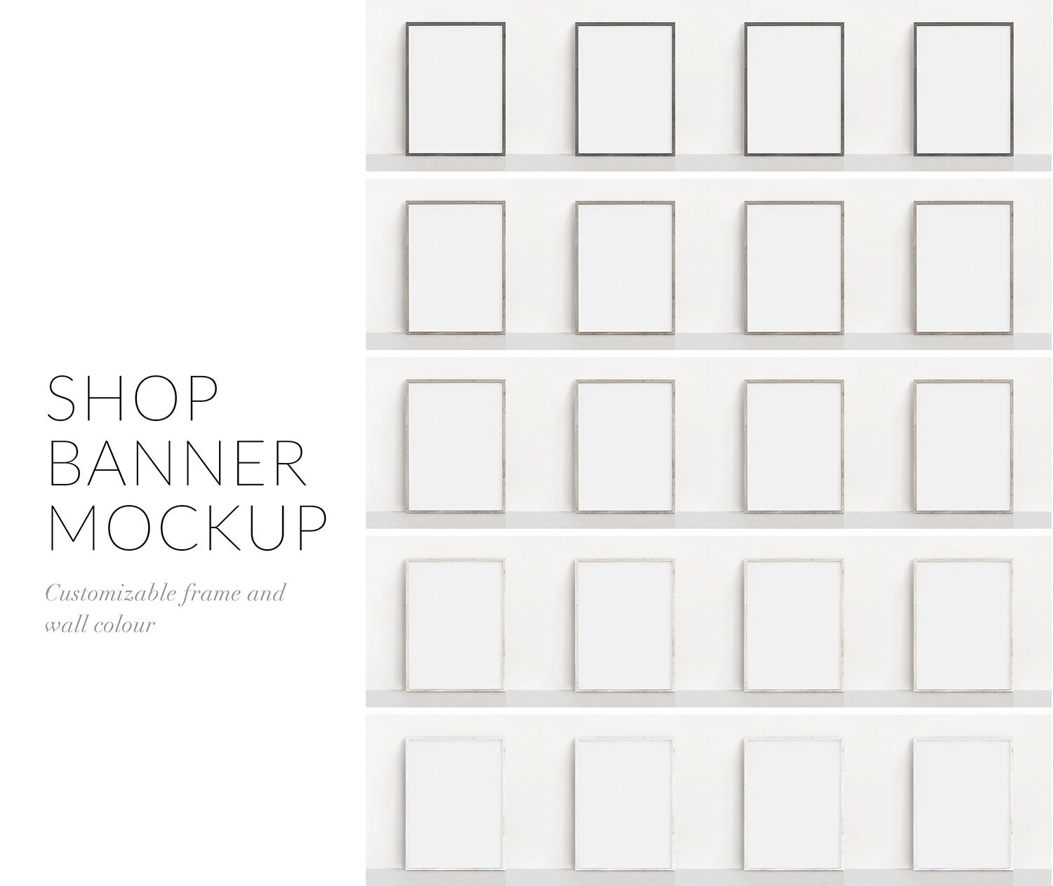 Etsy Shop Banner Frame Mockup Etsy Cover Photoetsy Cover Etsy UK