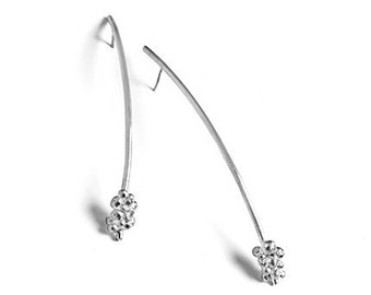 Contemporary Sterling Earrings