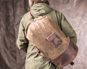 Bolso de hombre de lona para pasar la noche Bolso de fin de semana