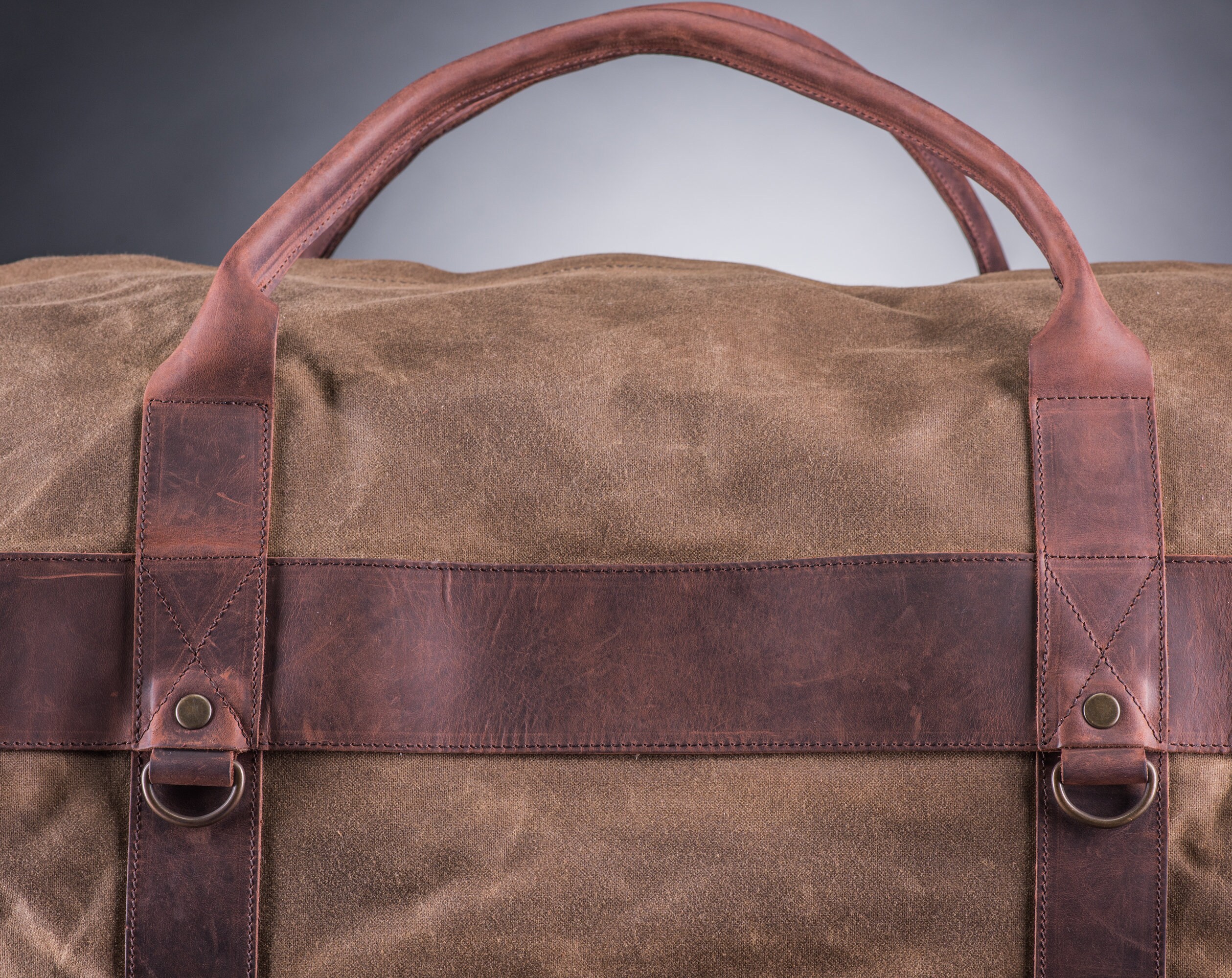 Holdall Bag for Men Holdall Men's Waxed Canvas Holdall Etsy