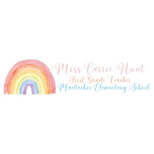 Customizable Email Signature for Teachers and Business Owners | Elementary, Middle, High School