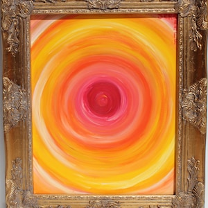 Contemporary Original Oil painting on canvas, abstract, signed, Certificate of Authenticity