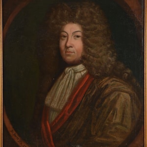 1780 British Portrait of a Gentleman Signed J. Jones – Antique Georgian Original Antique Oil Painting on canvas