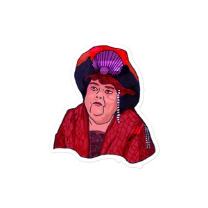 Madame Serena Sticker / Teen Witch / Zelda Rubinstein / 80s Icon Classic Cinema