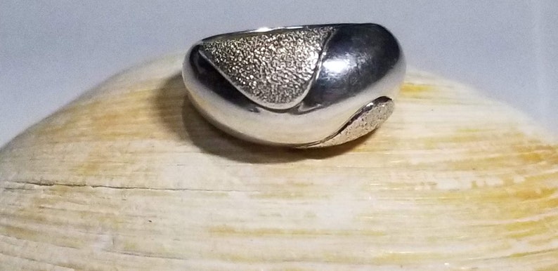 Vintage Sterling Silver Tapered Ring