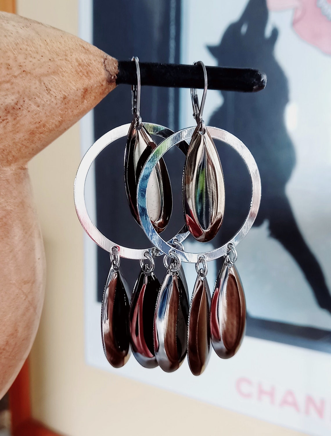 YFN Orecchini Pendenti A Goccia In Argento Sterling 925, Minimal E Eleganti Per Donne, Regalo Per Fidanzata O Moglie