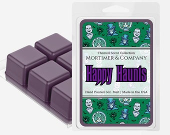 HAPPY HAUNTS | Shiny Disney Wax Melts | The Haunted Mansion Madam Leota Inspired | Disney Home Decor | Disney Scent | Disney Gift