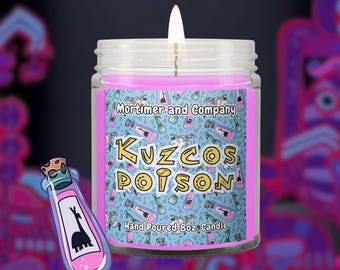 Kuzcos Poison | Disney Emperors New Groove Inspired Scented Soy Candle