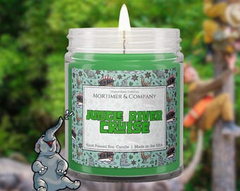 Jungle River Cruise Disney Inspired Scented Candle | Jungle Cruise Candle | Adventureland Gift | Theme Park Candle | Disney Parks Fan Gift