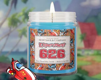 Esperimento 626 Candela Disney / Profumo per ambienti ispirato a Lilo & Stitch