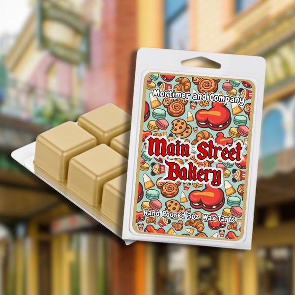 Main Street Bakery | Theme Park Bakery Inspired Scented Soy Disney Wax Melts