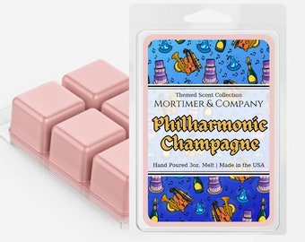 Philharmonic Champagne Disney Inspired Wax Melts | Mickey PhilharMagic Gift | Champagne Fragrance | Fantasyland Gift | Theme Park Wax Melts