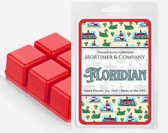 FLORIDIAN / Shiny Disney Wax Melts / Disney World Grand Floridian Resort Inspirado / Disney Home Decor / Disney Scent / Disney Gift