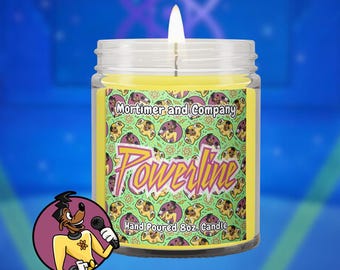 Powerline Disney Inspired Scented Candle | A Goofy Movie Candle | Powerline Concert Gift | 90s Disney Nostalgia | Disney Theme Park Candle