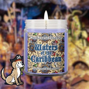 Waters of the Caribbean Disney Candle | Pirates Inspired Home Fragrance