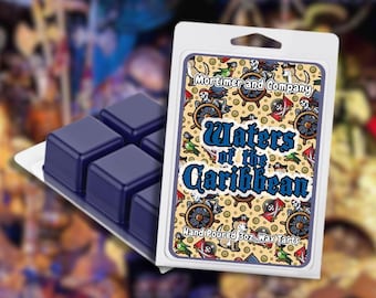 Gewässer der Karibik | Piraten inspiriert duftende Soja Disney Wachs schmilzt