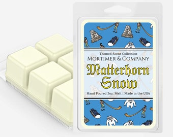 MATTERHORN SNOW / Shiny Disney Wax Melts / Disneyland Matterhorn Bobsleds inspirados / Disney Home Decor / Disney Scent / Disney Gift