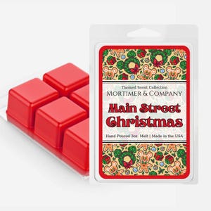 MAIN STREET CHRISTMAS Disney Inspired Wax Melt | Christmas on Main Street Holiday Fragrance | Disney Home Decor | Disney Gift | Disney Scent
