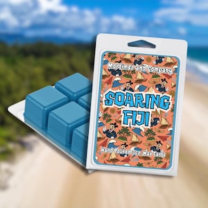 Soaring Fiji Disney Inspired Wax Melts | Soarin Around the World | Tropical Fiji Fragrance | EPCOT Gift | California Adventure Wax Melts
