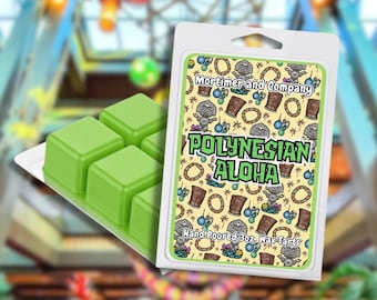 Aloha polynésien | Fondants de cire Disney parfumés au soja inspirés d'un complexe hôtelier polynésien